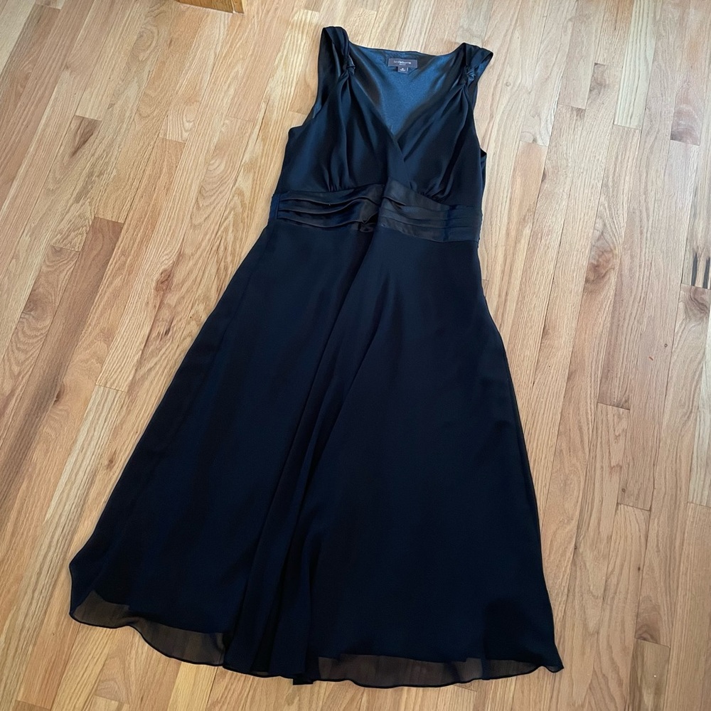Liz Claiborne black sleeveless dress size 16